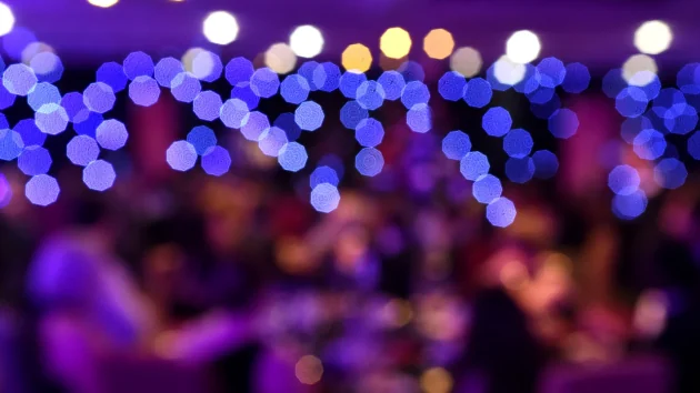 Lights for an evening celebration