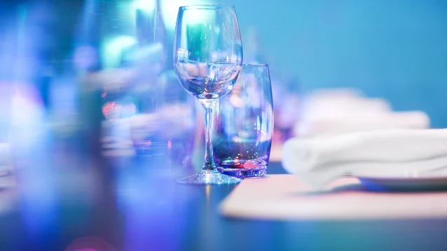 Glassware and table details